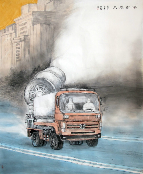 【甘肅全民戰(zhàn)“疫”】保衛(wèi)春天！蘭州榆中縣文藝界致敬“逆行者”