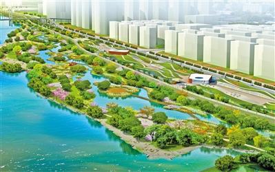 54萬平方米 雁灘濕地公園“入畫來”！