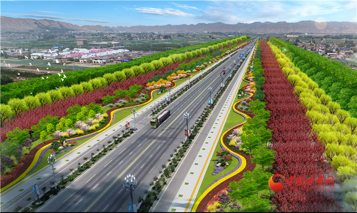 搶先看！??！蘭州榆中生態(tài)創(chuàng)新城未來綠化有多美 
