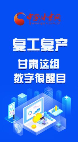 圖解|甘肅復(fù)工復(fù)產(chǎn)有多拼，看看這組數(shù)字就知道了 