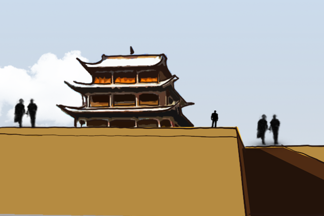 【直擊嘉峪關變遷】手繪長圖丨嘉峪關城648歲了！帶你漫游關城保護記