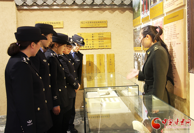 學(xué)習(xí)黨史緬懷先烈 靈臺女警的這個(gè)“三八節(jié)”過得很充實(shí)