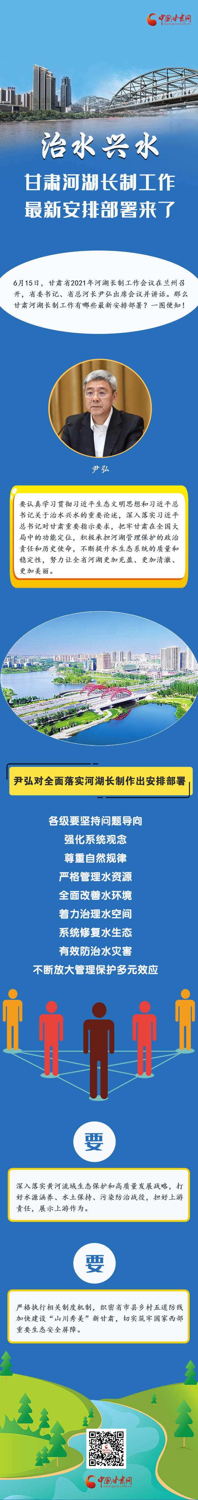 圖解|速看！甘肅河湖長制工作最新安排部署來了