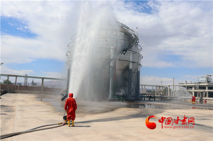 金昌：聯(lián)合演練提升?；吠话l(fā)事件處置能力