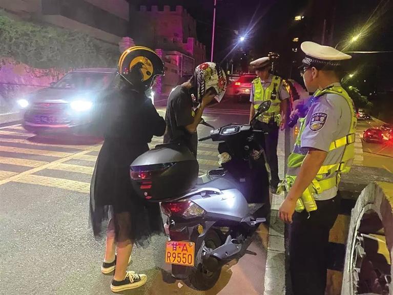 蘭州市開展大排量摩托車交通行為集中整治行動 嚴查飆車非法改裝等交通違法行為