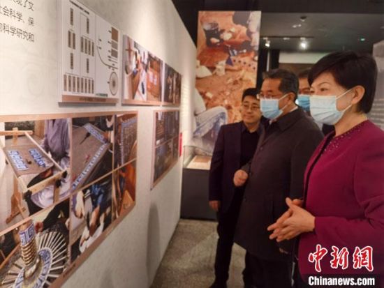 圖為展覽現(xiàn)場(chǎng)?！●T志軍 攝