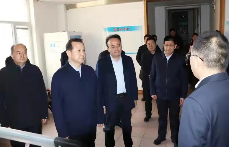 柳鵬王國斌專題調研武威市融媒體中心建設