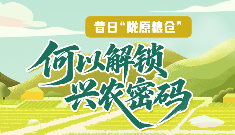 【理響中國·話隴點睛（3）】昔日“隴原糧倉”，何以解鎖“興農(nóng)密碼”