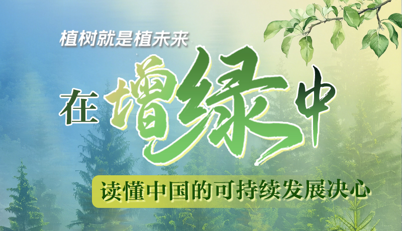 【理響中國 話隴點(diǎn)睛】植樹就是植未來，在增綠中讀懂中國的可持續(xù)發(fā)展決心